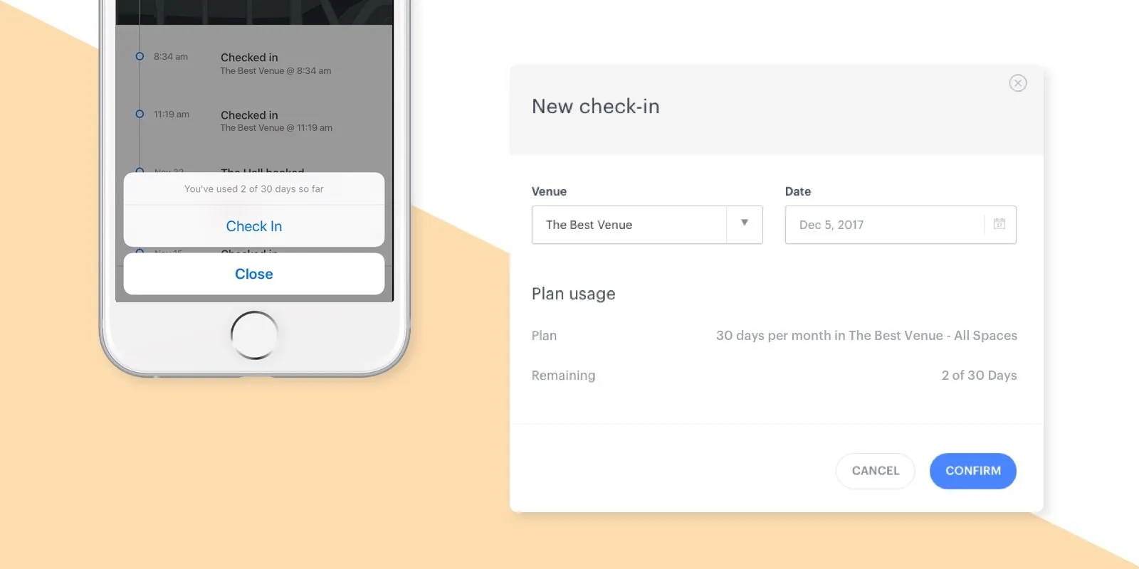 Introducing: Enhanced check-in functionality