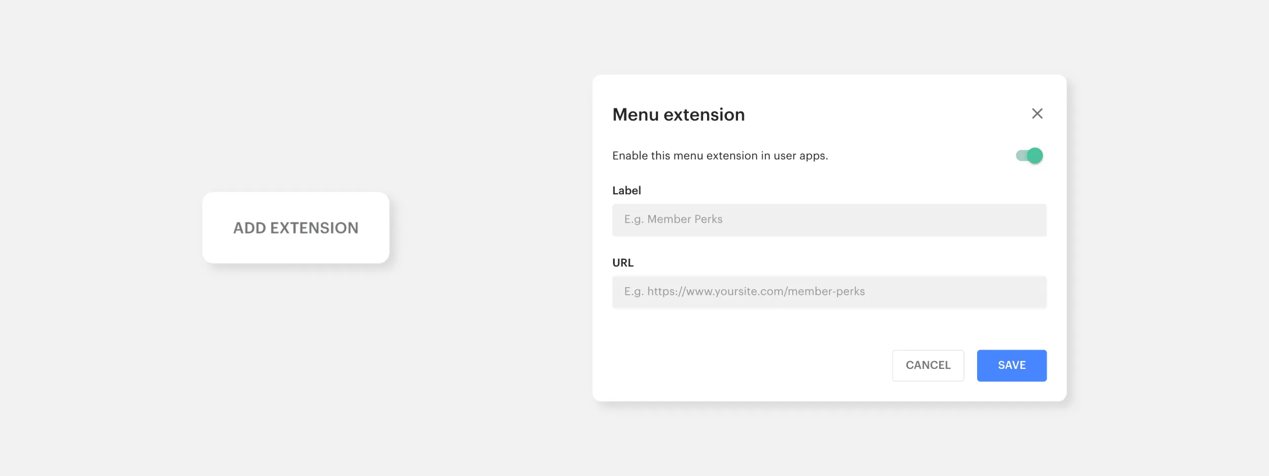 Menu extensions in Optix - Growing your coworking space with Menu Extensions