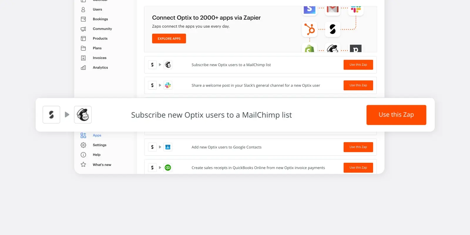 How to Connect Optix with Zapier