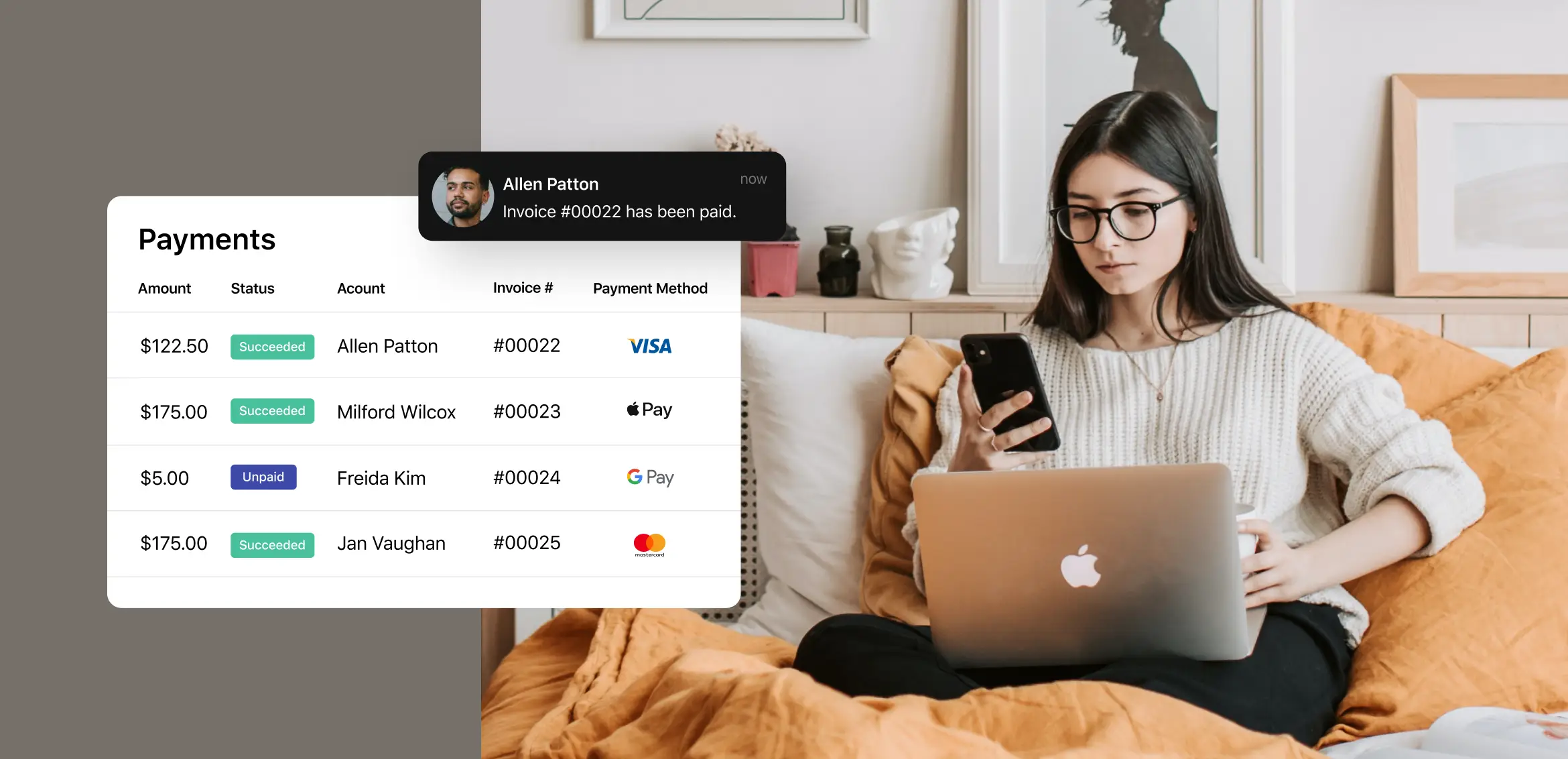 Billing and Payments - coworking software features