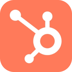 Hubspot logo - Optix and Hubspot integration