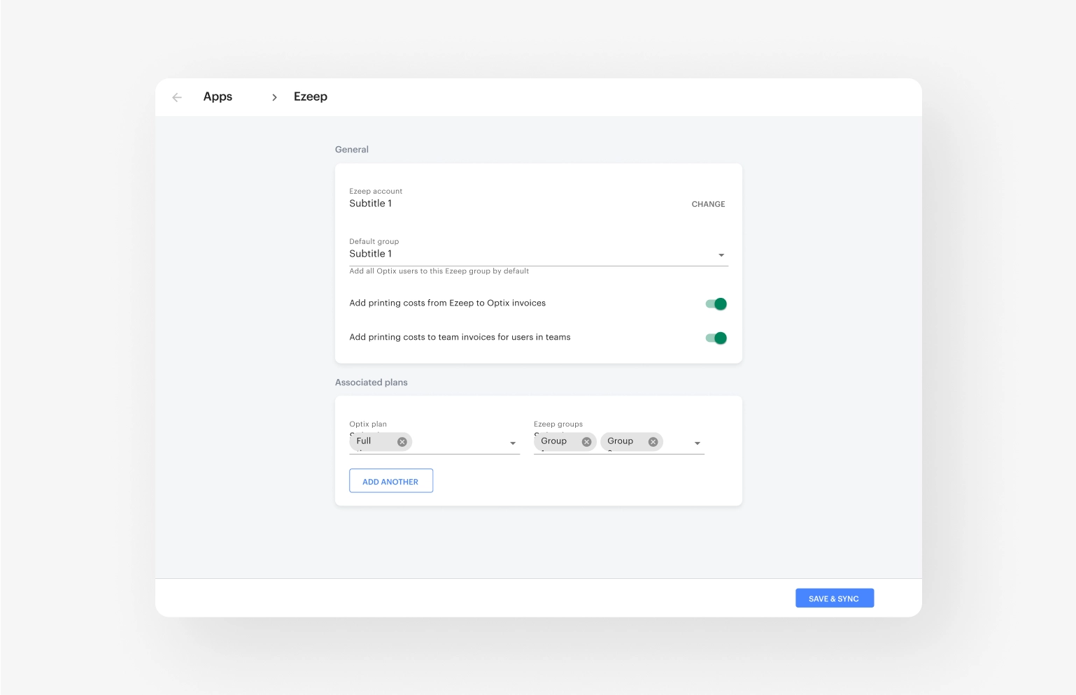 Optix and ezeep integration for coworking spaces