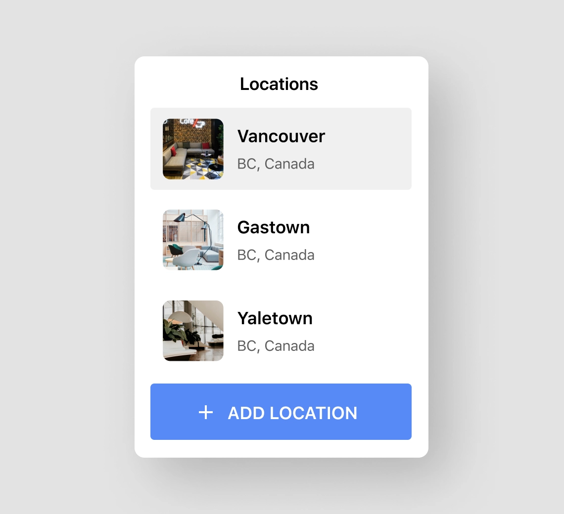 Multi-location coworking space management - Optix