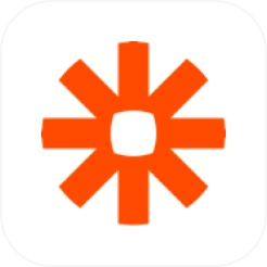 Zapier logo - Optix and Zapier integration