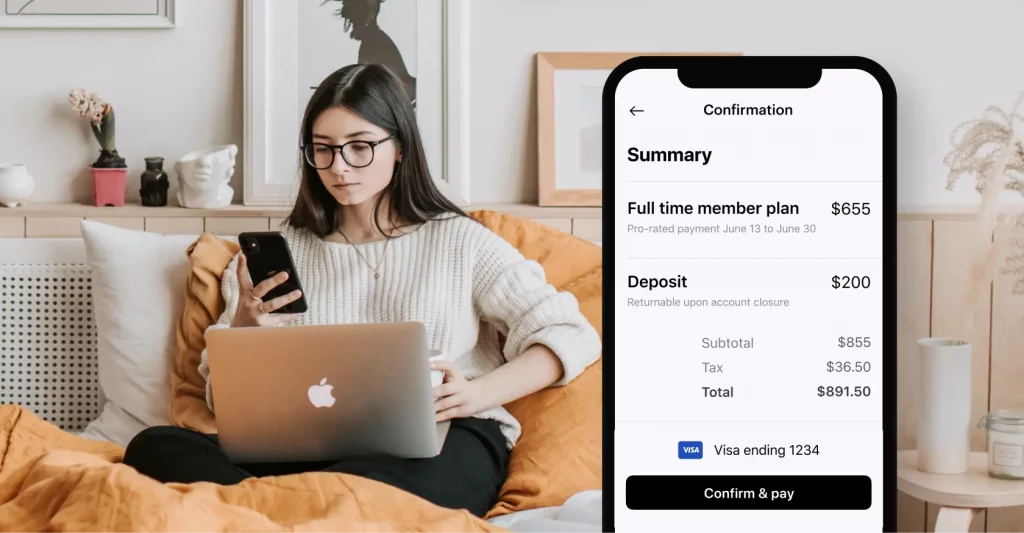 Payment gateways with coworking technology