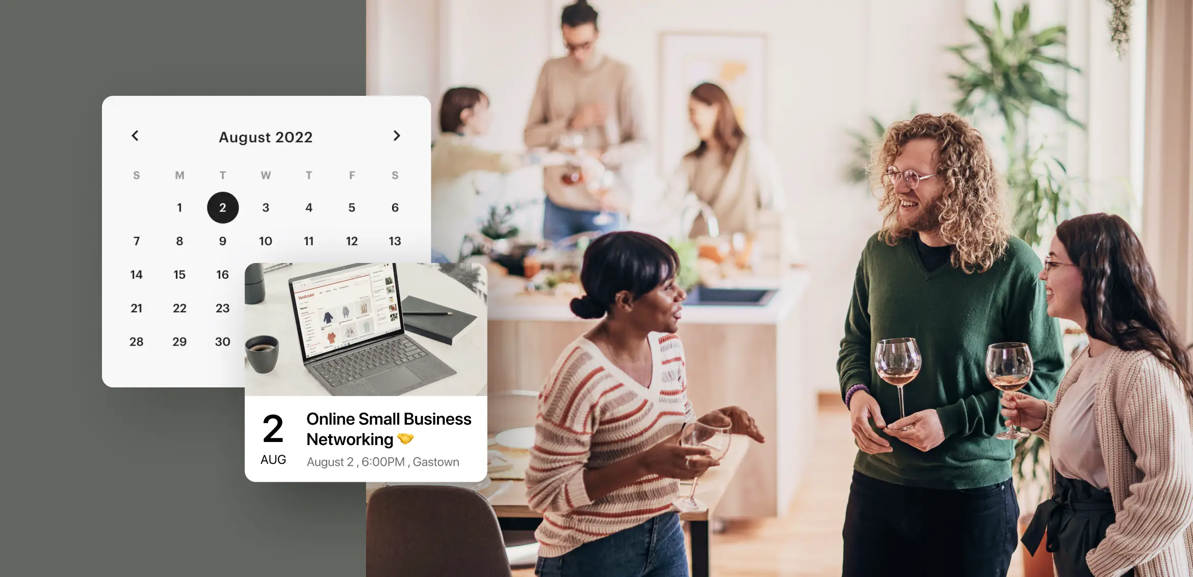 Events - automate events in coworking spaces