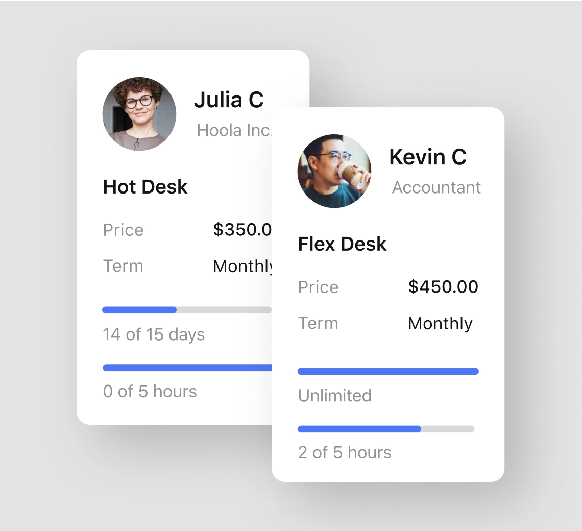Plans - Automate membership plans in coworking and flex spaces