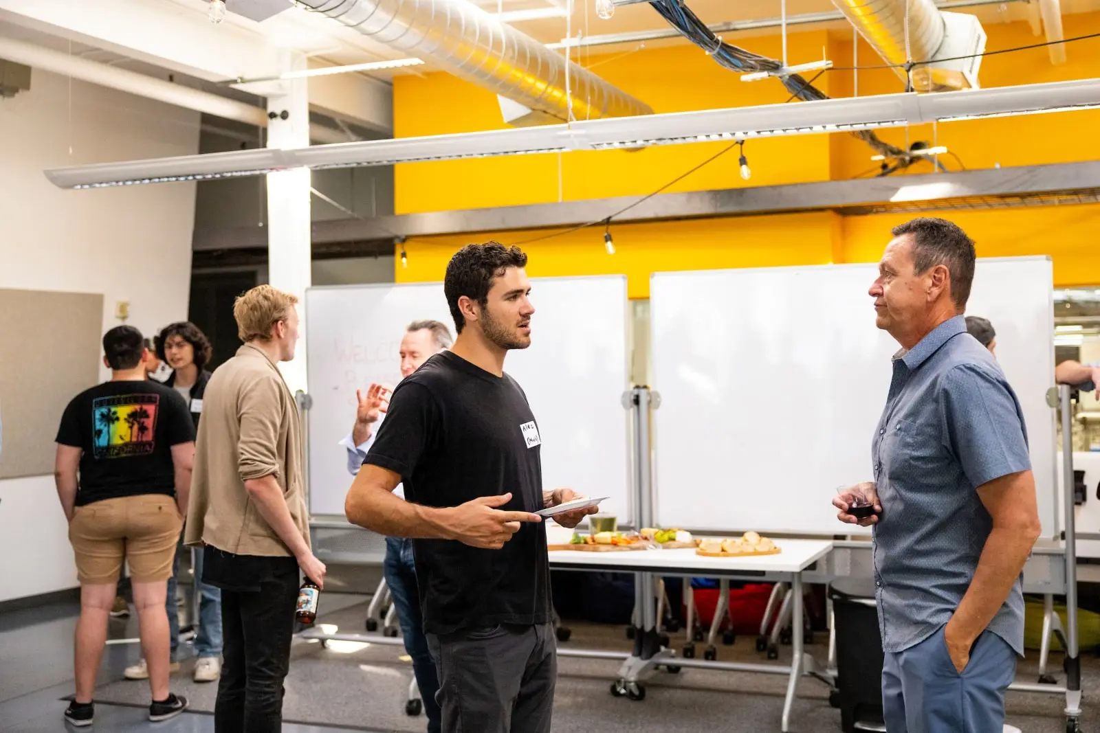 Entrepreneurs and coworkers at the SLO HotHouse