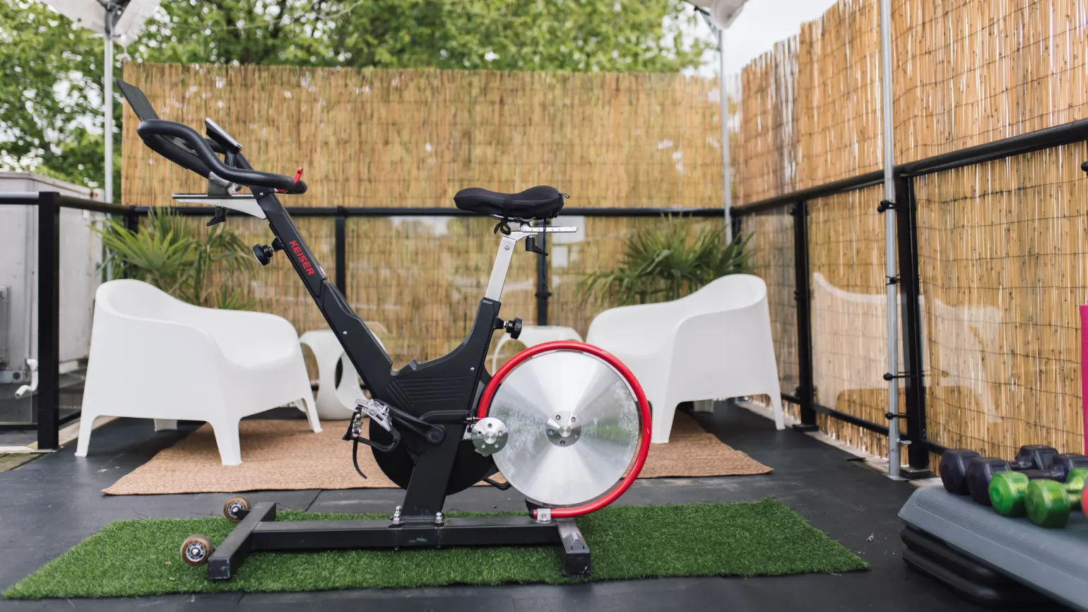 OneSpace Fitness Equipment for their Coworking Space