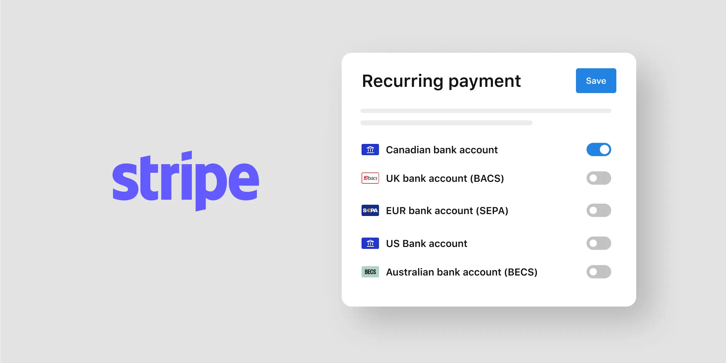 Accept direct bank transfers for your coworking space via Stripe