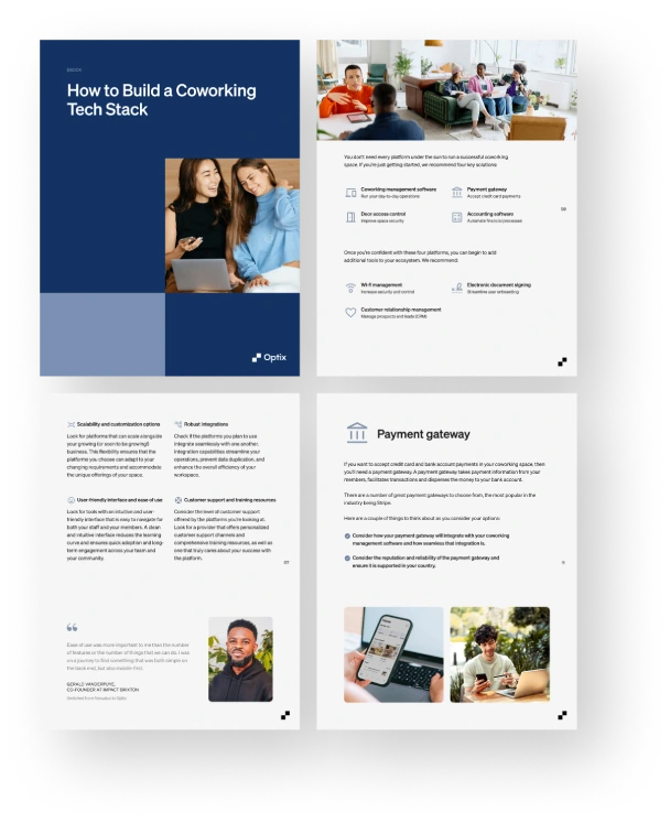 How to Build a Coworking Tech Stack eBook