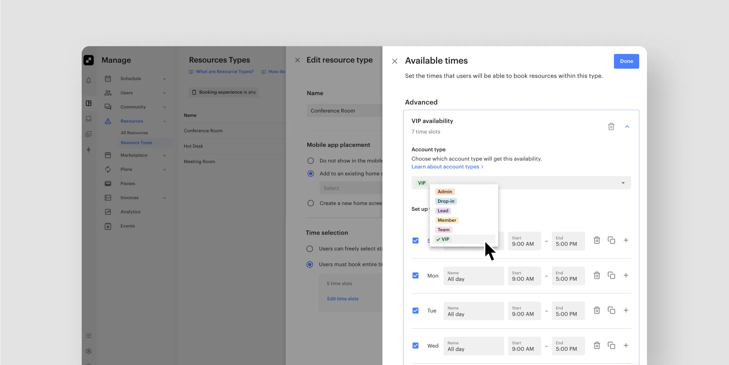 For admins: Introducing Conditional Resource Availability