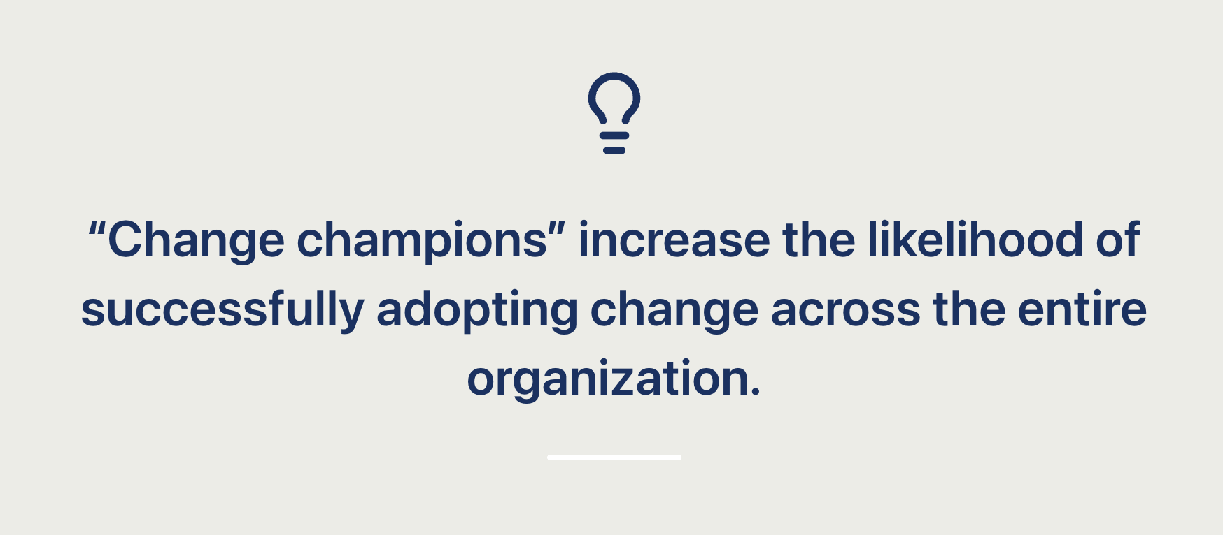 Change champions in coworking spaces