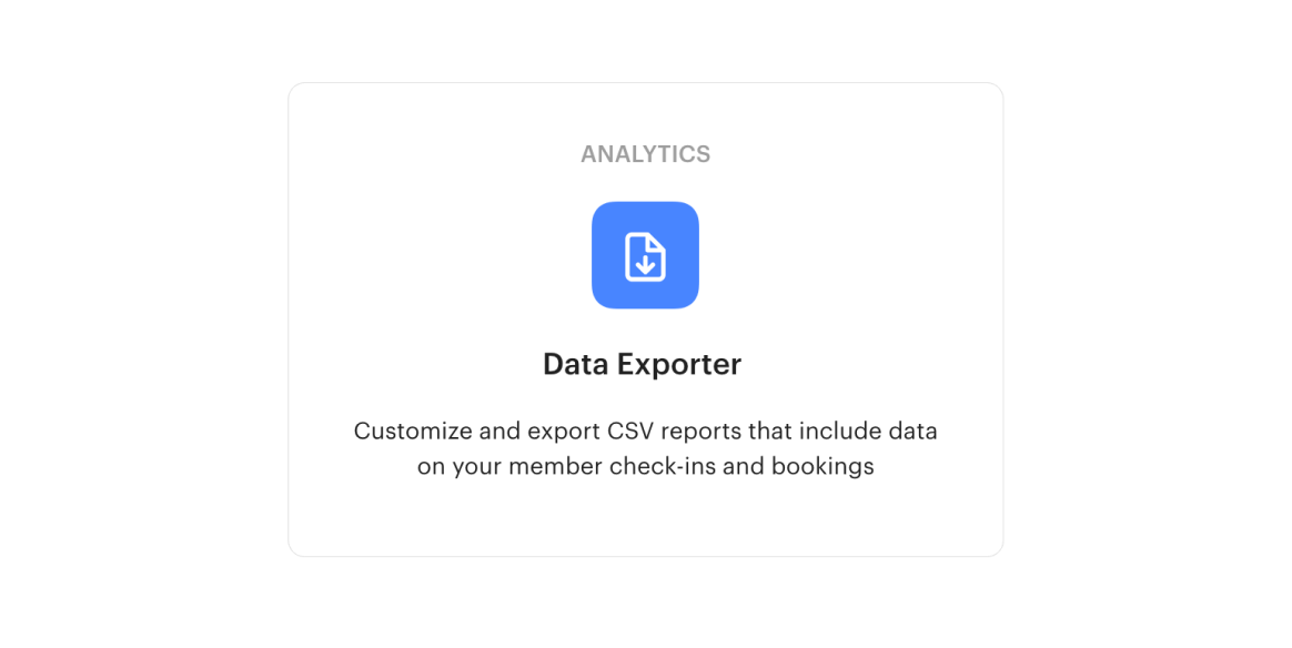 Data exporter in Optix