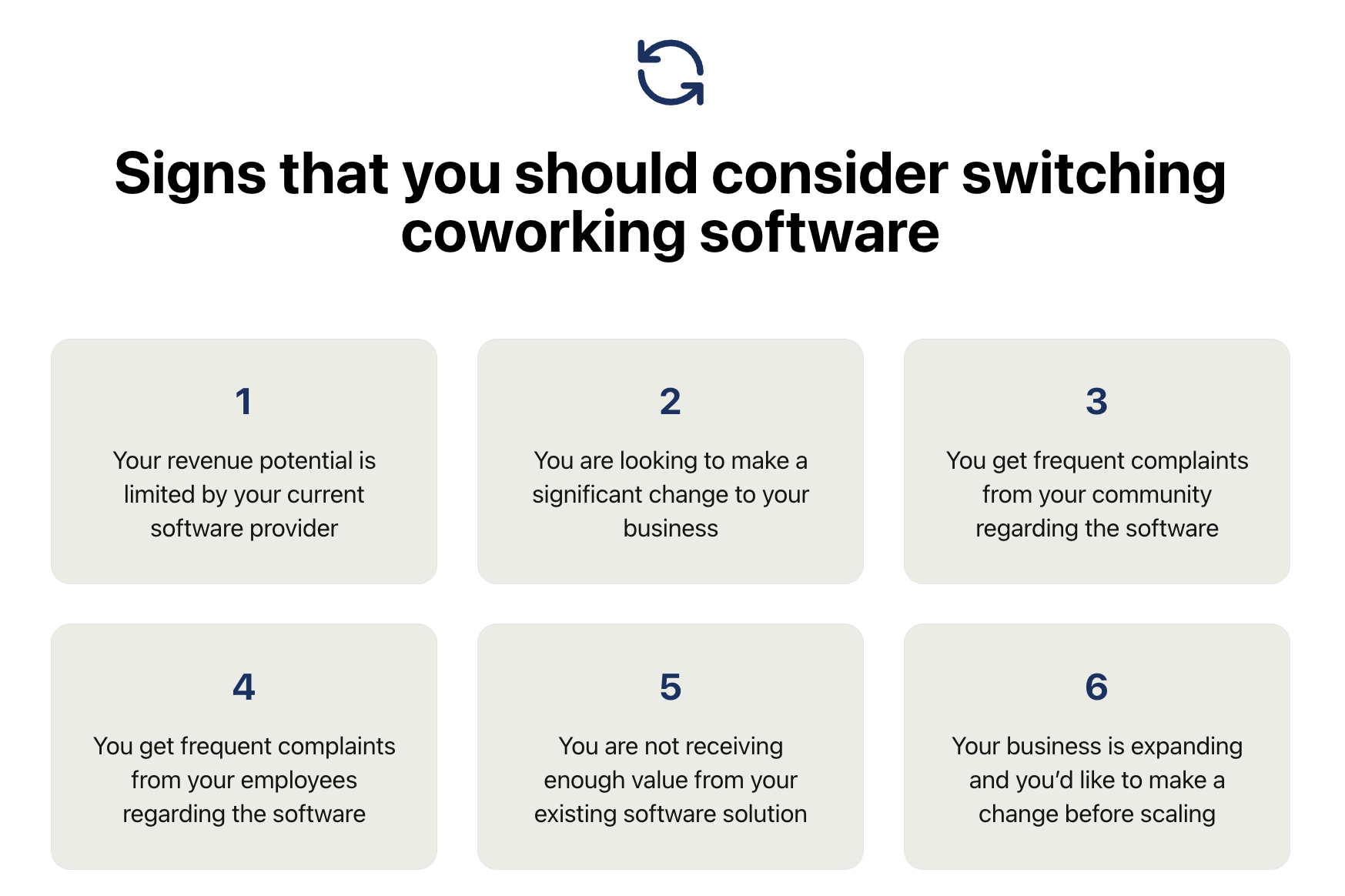 Signs you should consider switching coworking software