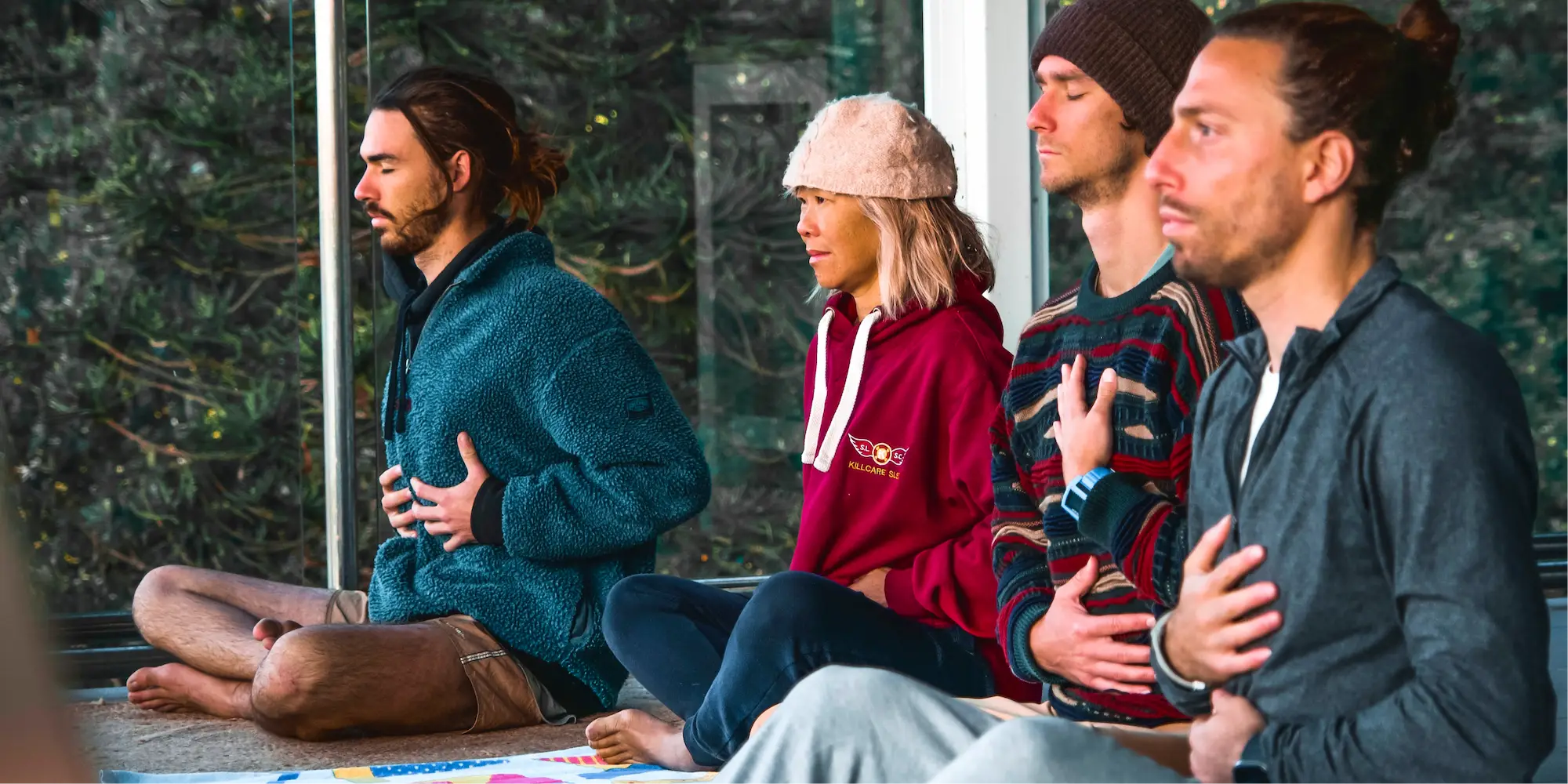 Meditation at KoWorks coworking space - Australia