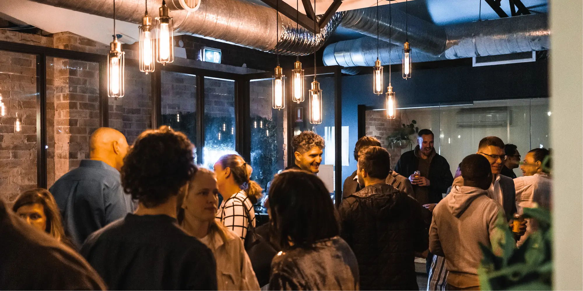 Community members at KoWorks coworking space