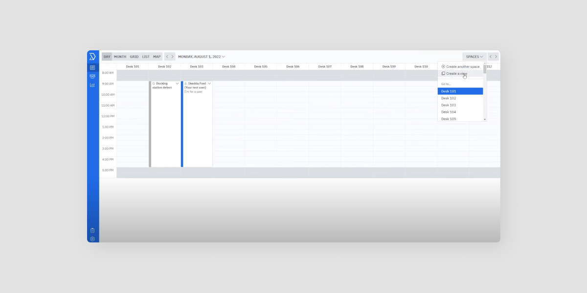 Skedda booking system for coworking spaces