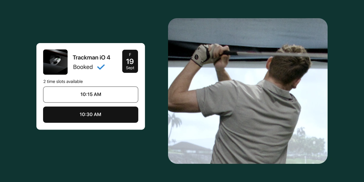 Software for automating golf simulator businesses