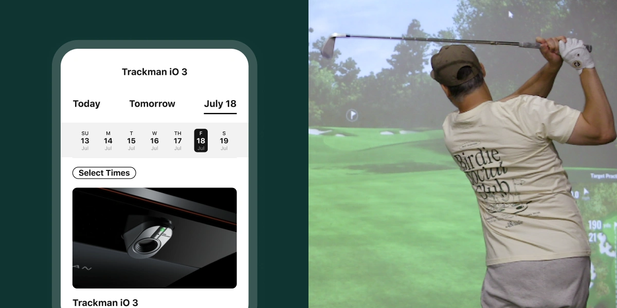 Software for automating golf simulator businesses