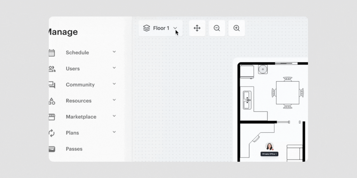 Add a new floor plan in Optix