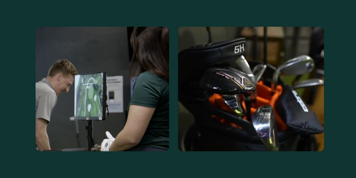 Le Birdie- automated golf simulator - Montreal, Cananada