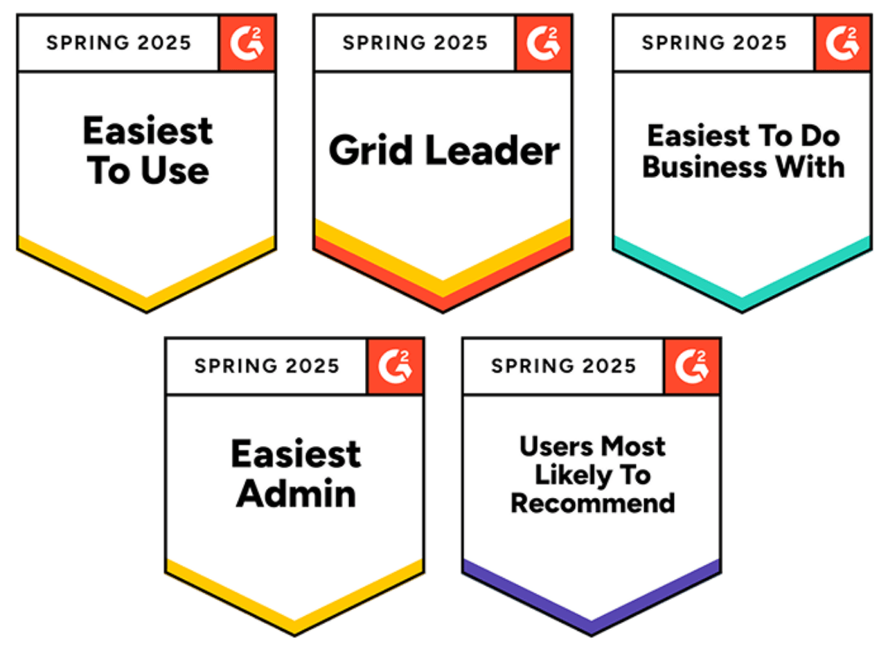 G2 2025 Badges